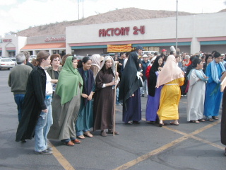 When clicked, Show still image