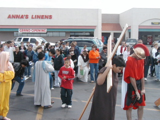 When clicked, Show still image