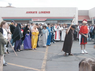 When clicked, Show still image