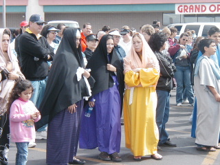 When clicked, Show still image