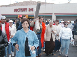 When clicked, Show still image