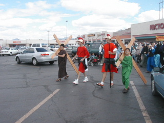 When clicked, Show still image