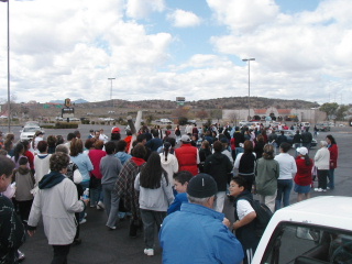 When clicked, Show still image