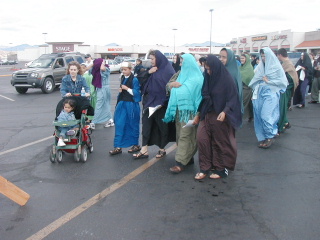 When clicked, Show still image