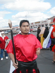 When clicked, Show still image