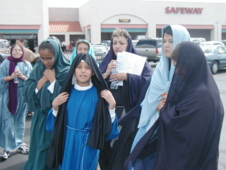 When clicked, Show still image